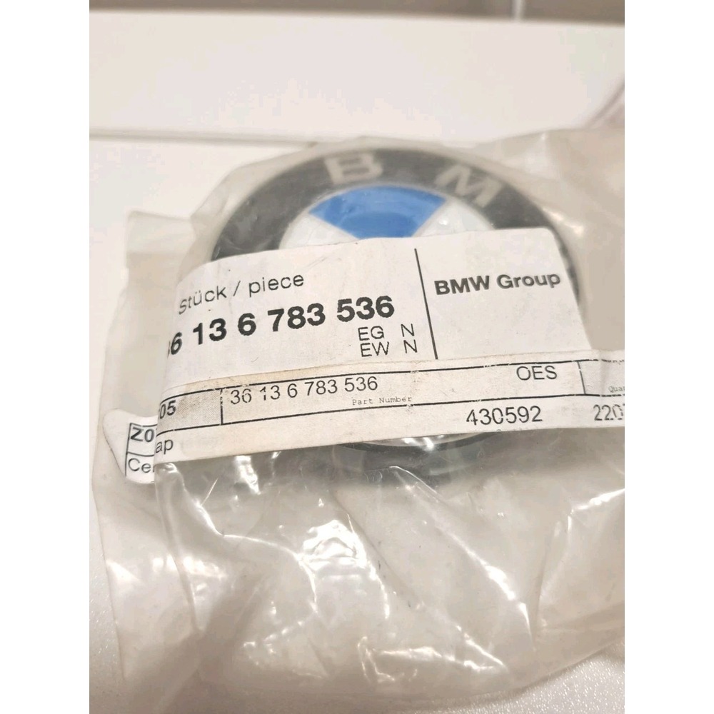 Genuine BMW OEM Wheel Center Cap Part # 36136783536 – New